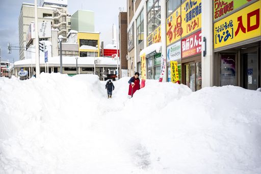 Japon : le bilan des décès causés par les fortes chutes de neige atteint 30