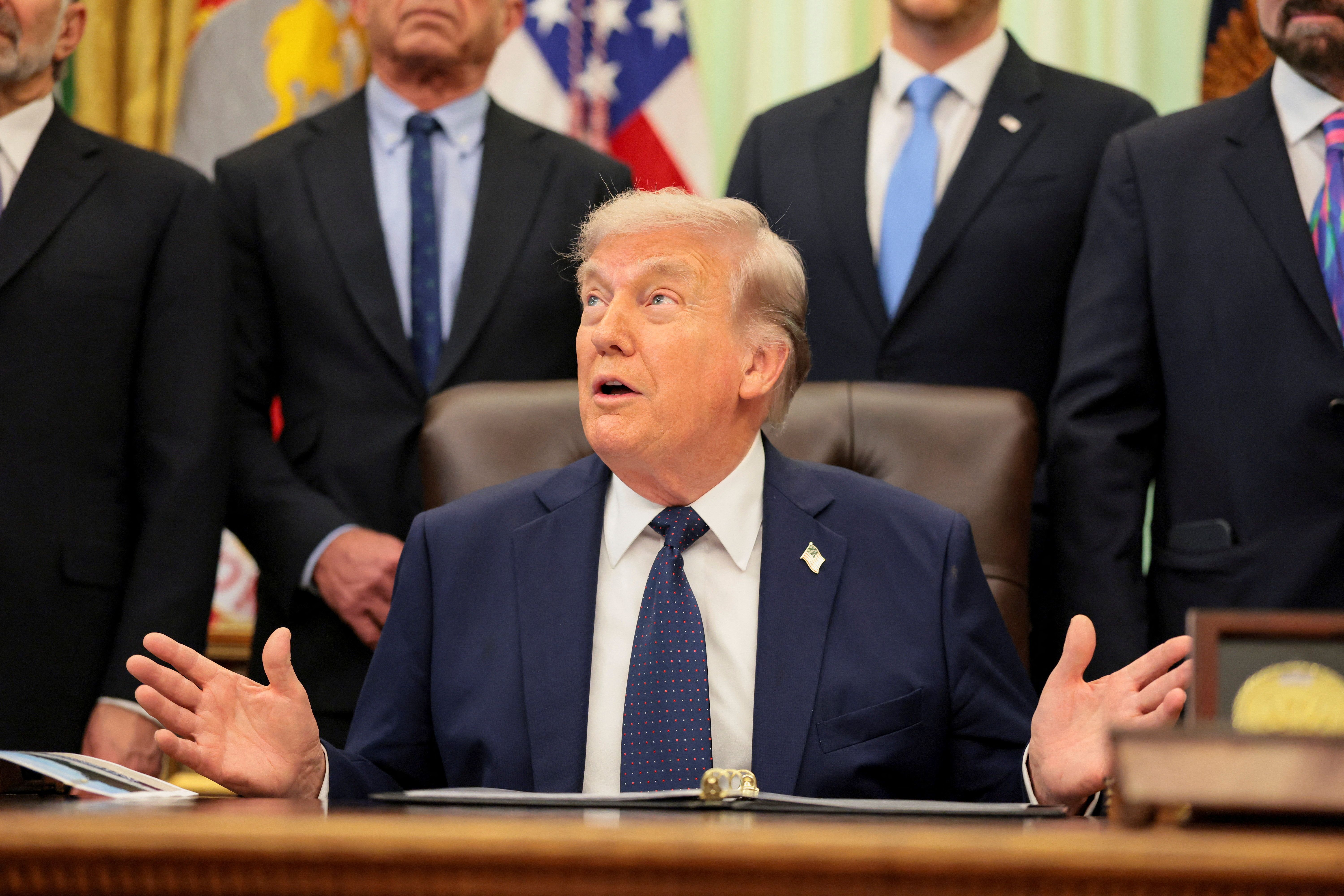 "Mimi ndiye niliyeufunga Mlango-Bahari wa Hormuz" - Rais Trump