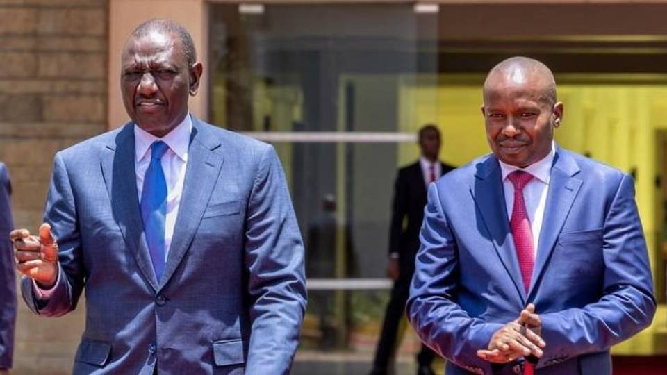 Kenya: William Ruto ya zabi ministan cikin gida Kindiki a matsayin sabon mataimakinsa