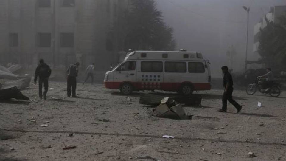 Harin bama-bamai ya kashe yara da dama a kudancin Syria