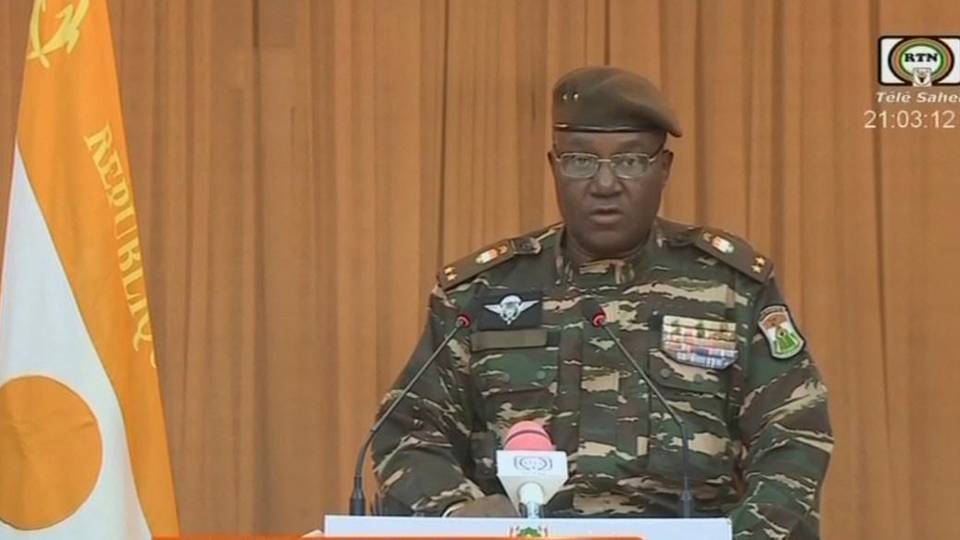 Niger Junta leader in Mali on first foreign trip since coup