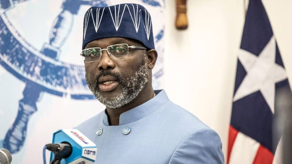 George Weah ya amsa shan kaye a zaben shugaban kasar  Liberia