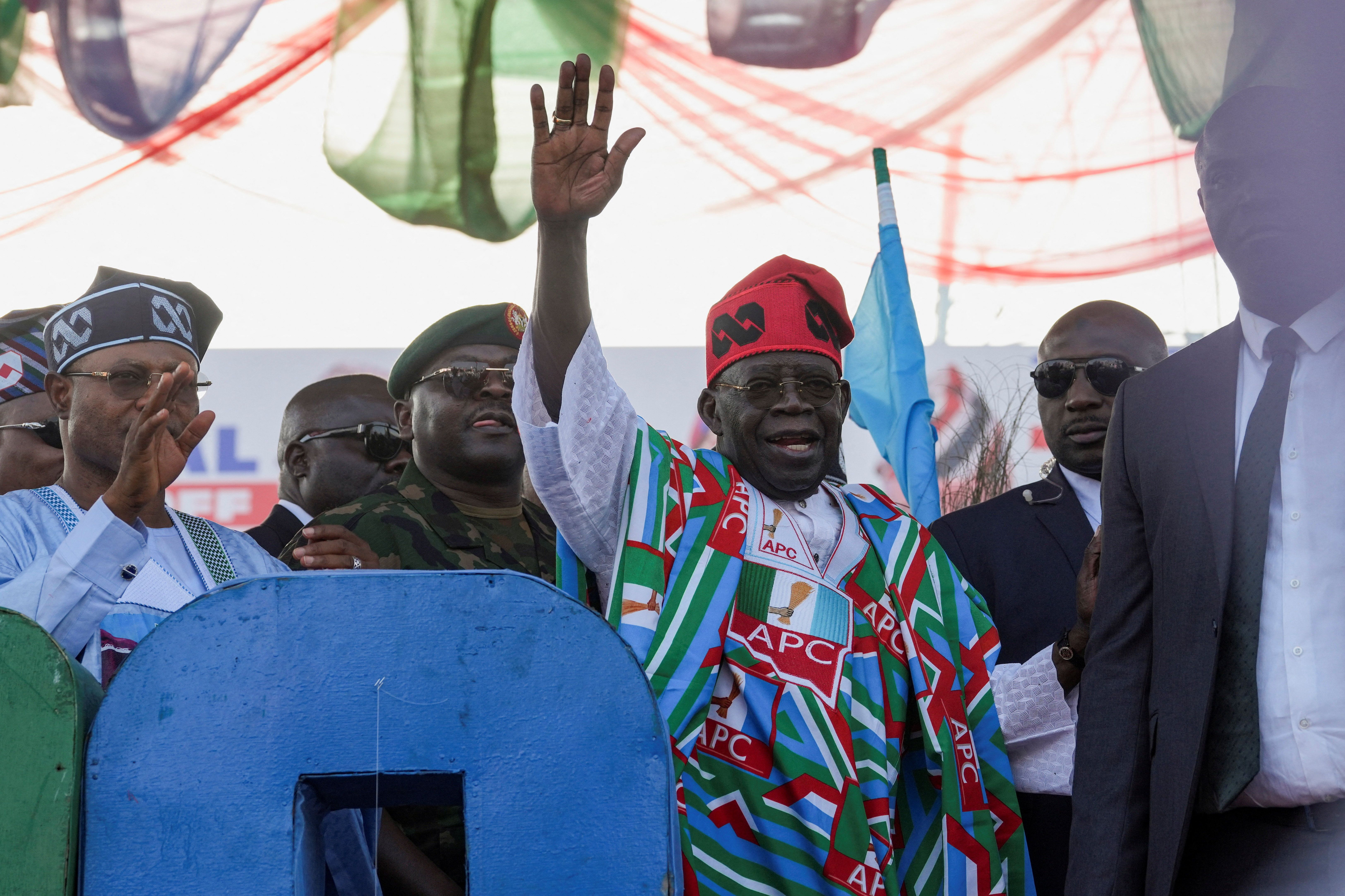 Nigeria's Tinubu launches re-election bid, claims rivals 'created hunger, poverty'