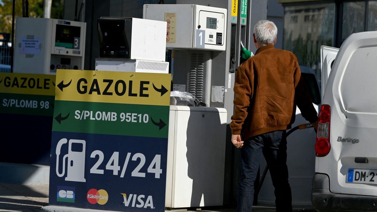 France : le gazole atteint un niveau jamais vu depuis 1985