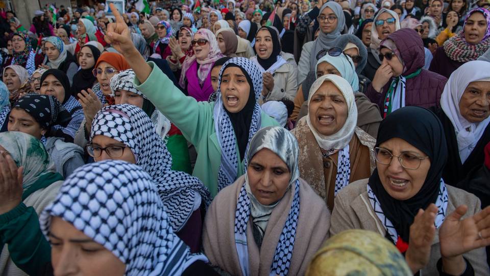 Thousands protest against Morocco's normalisation of ties with Israel
