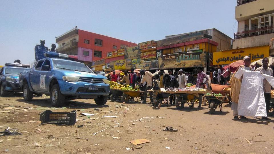 Sudan's army imposes lockdown in refuge town amid blast reports