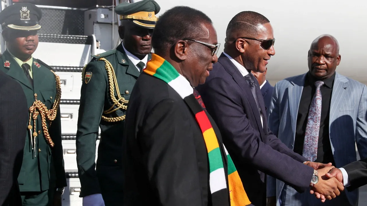 Film company hired to produce six-part drama of Zimbabwe president's life
