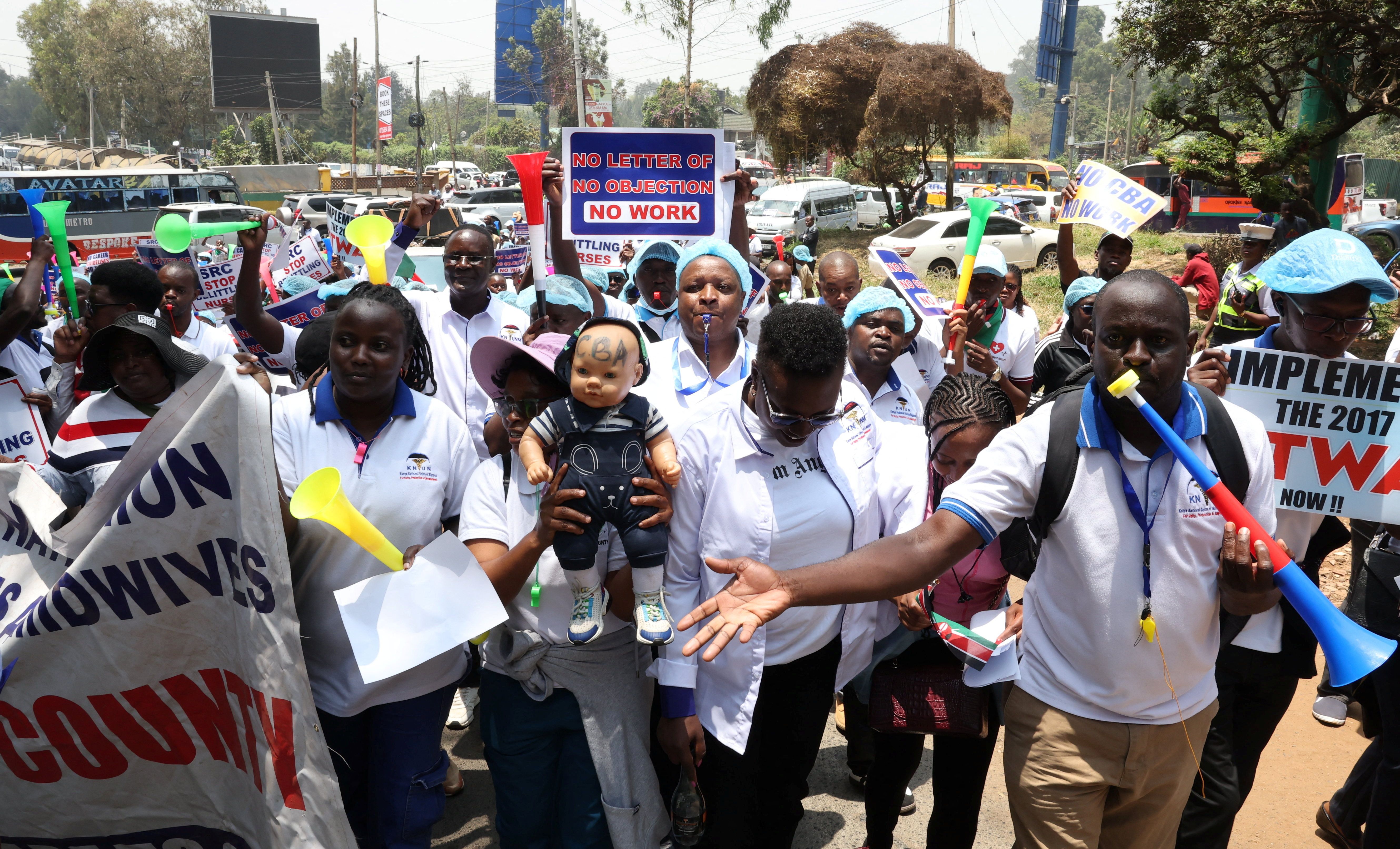 Kenya nurses accept government offer and end six-week strike