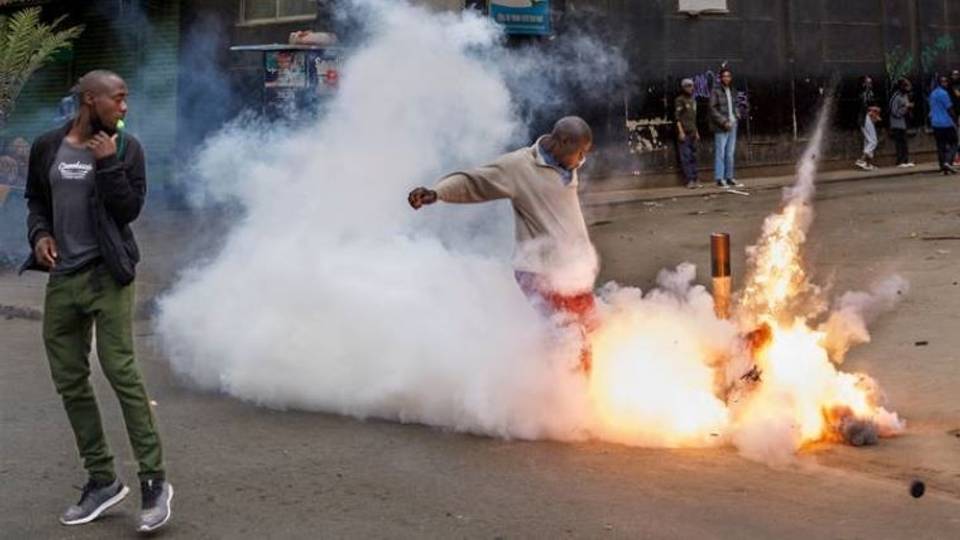 'Yan sandan Kenya sun hana zanga-zangar adawa da gwamnati a Nairobi