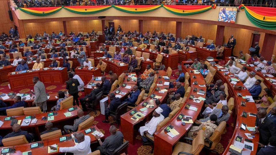 Ghana parliament suspended again as government MPs boycott