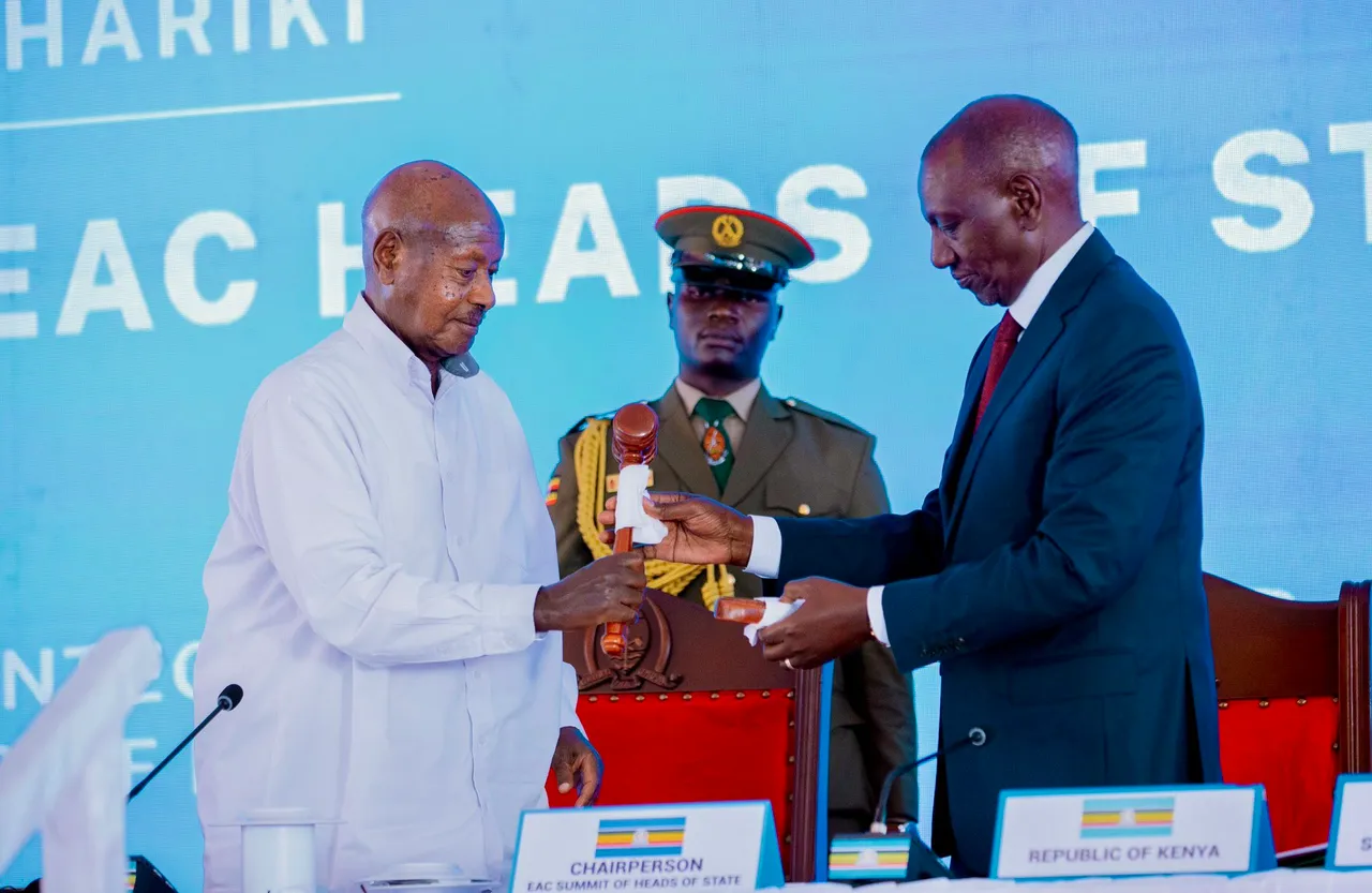 Museveni achukua uongozi wa zamu wa Jumuiya ya Afrika Mashariki (EAC)