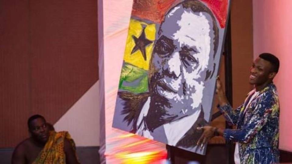 Chukwu The Painter : "La peinture en direct a transformé mon art"