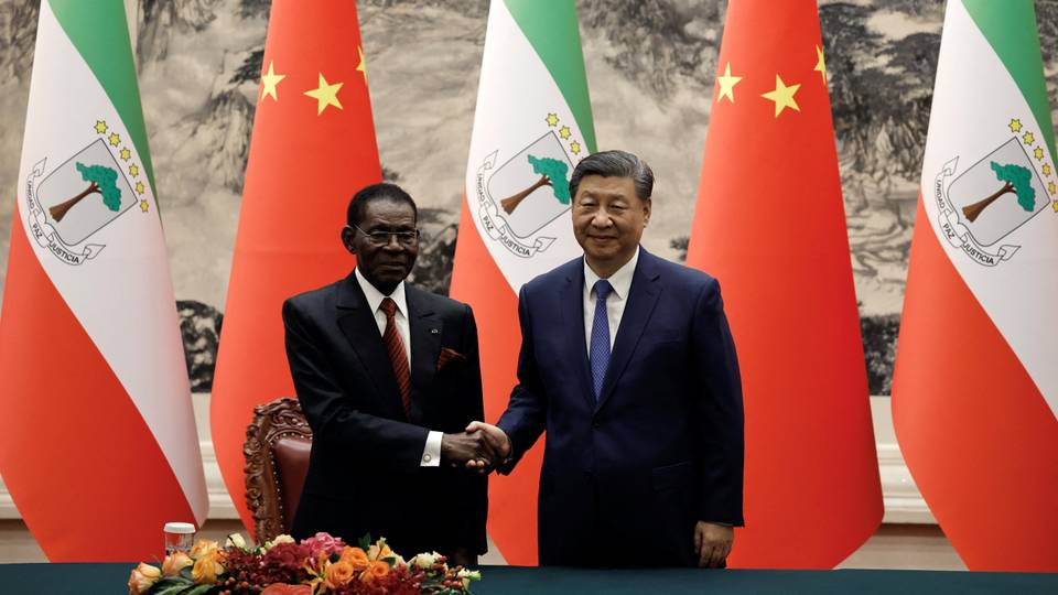 China's Xi hosts Equatorial Guinea's Obiang for state visit