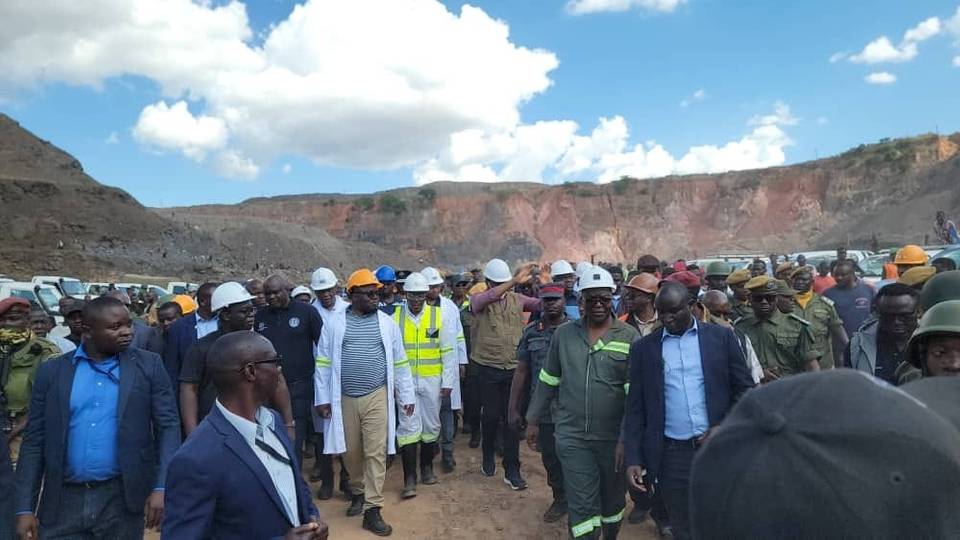 Zambia mine collapse: President hopeful trapped miners still alive