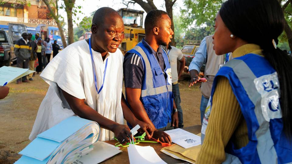 Ana gudanar da zaɓen shugaban ƙasa da na 'yan majalisa a Ghana