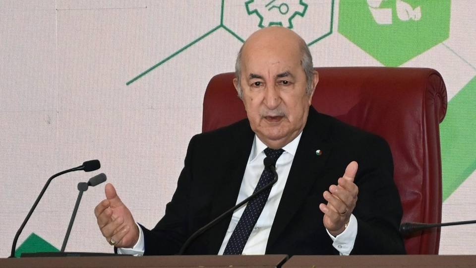 Algerian president announces re-election bid