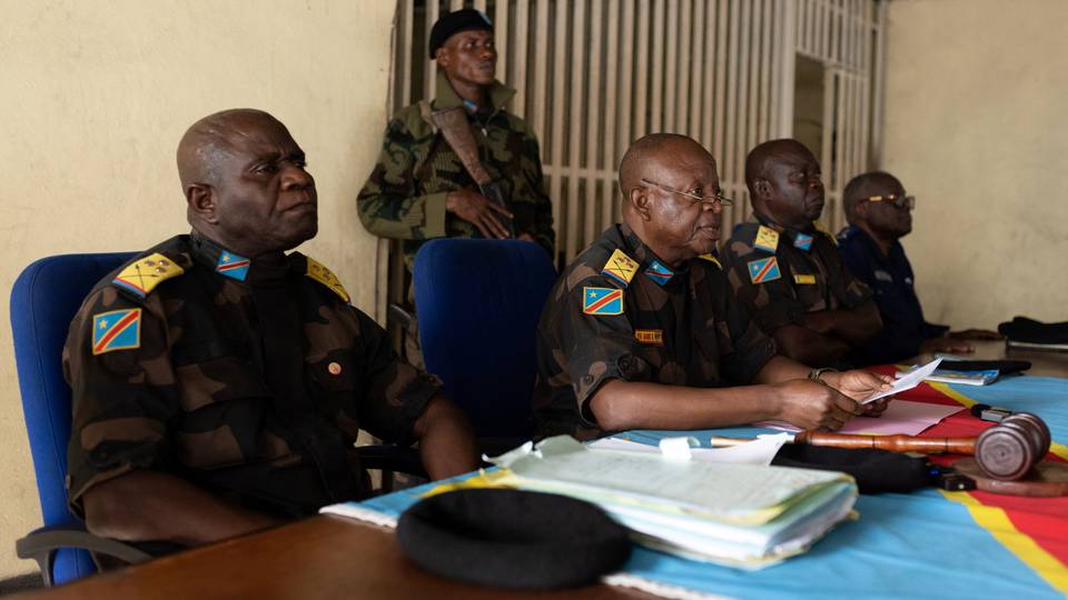 DR Congo soldiers sentenced to death  for cowardice