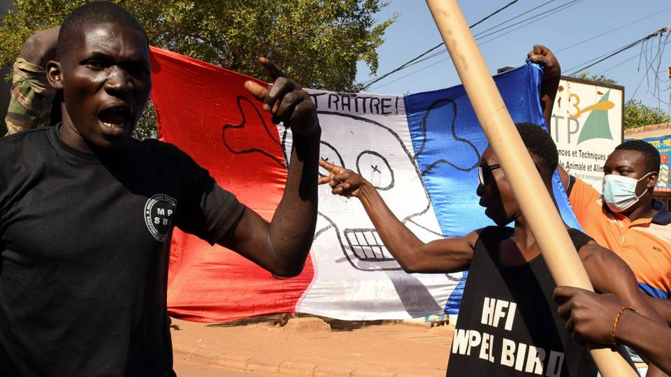 An kama 'yan kasar Faransa hudu a Burkina Faso kan zargin leken asiri