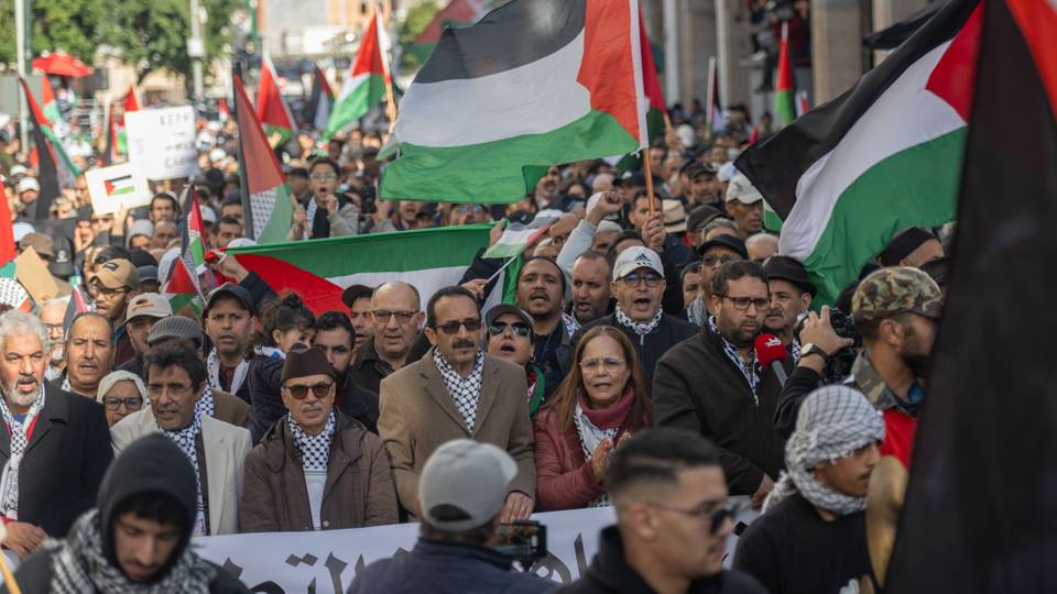 Le Maroc organise des manifestations de solidarité avec Gaza
