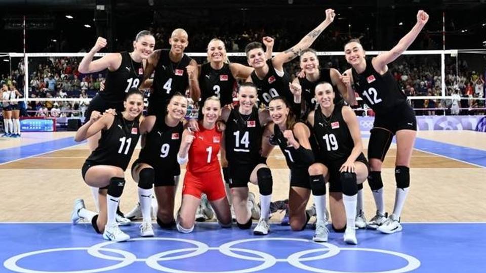 Türkiye beat Dominican Republic in women's volleyball at Paris 2024