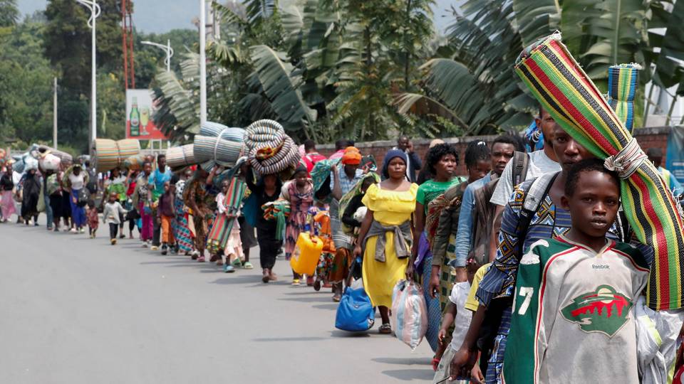 Goma : plus de 110.000 déplacés fuient vers d’autres localités (ONU)