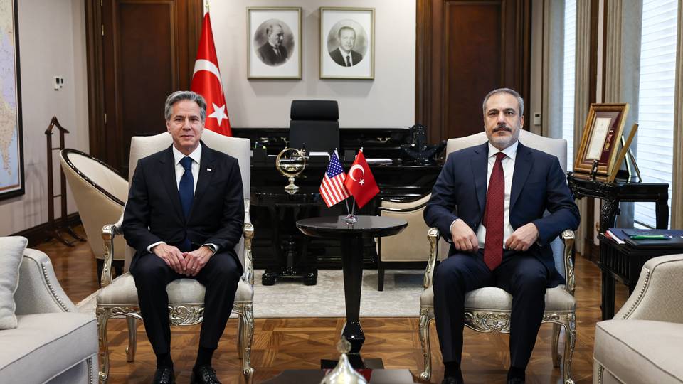 Ministan Harkokin Wajen Turkiyya Fidan ya gana da Blinken a Ankara