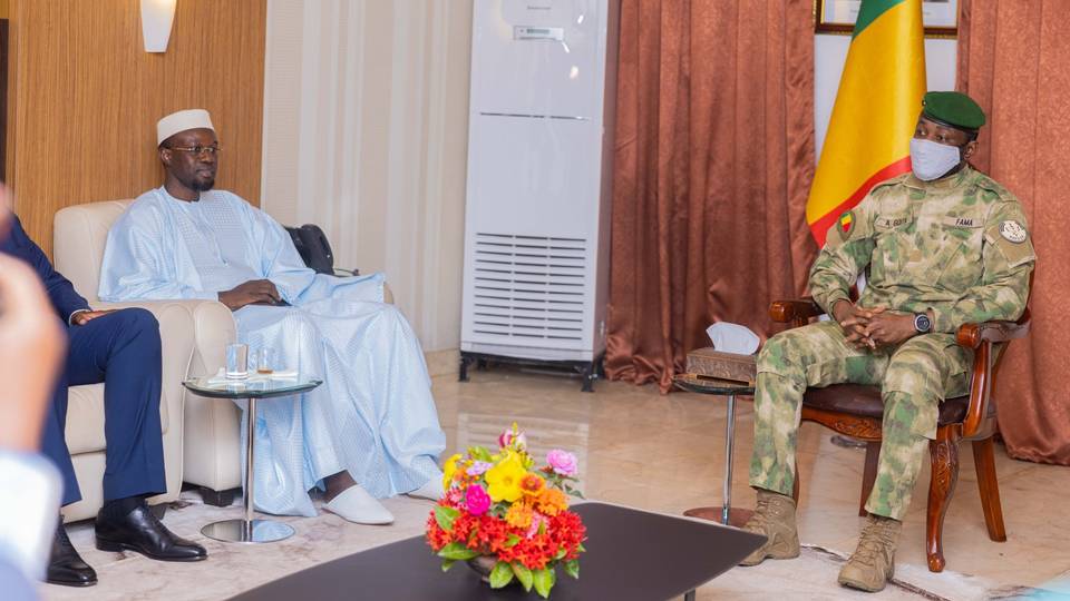 Senegal PM Sonko meets Mali leader in surprise visit