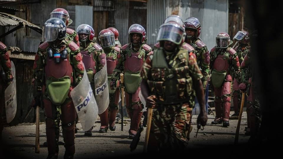 Kenyan police arrive in Haiti for security mission