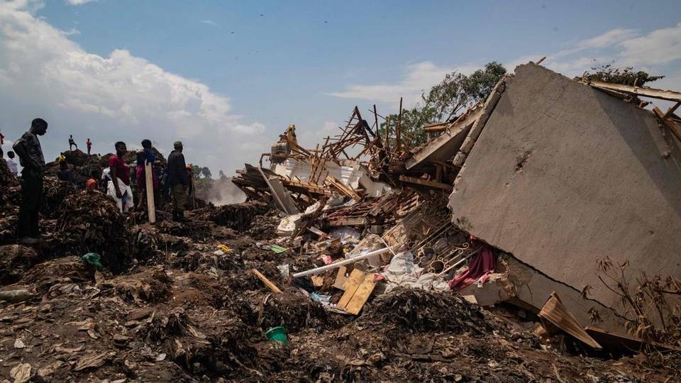 Ouganda : huit morts dans un effondrement d’une décharge à Kampala