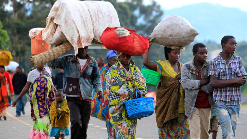 DR Congo war uprooted nearly a million people this year - UN