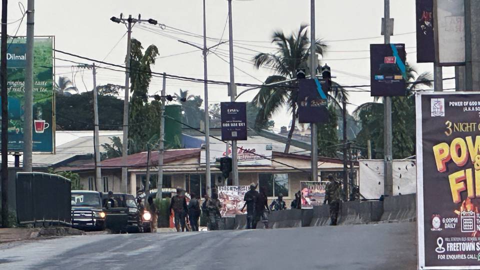Ex-president's bodyguard arrested over Sierra Leone coup attempt