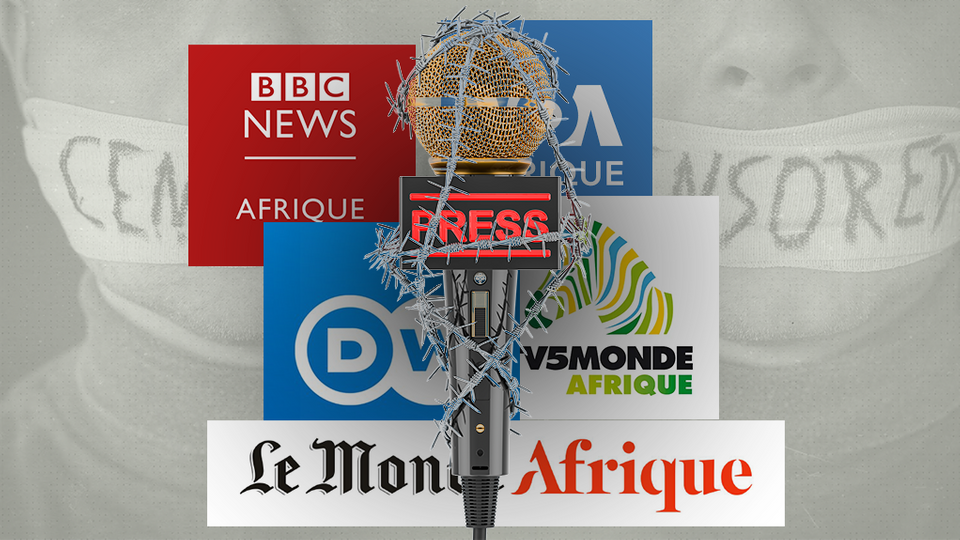Burkina Faso : sept médias internationaux suspendus