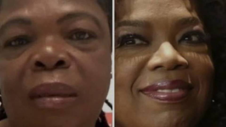 Le sosie d'Oprah Winfrey devient viral en Afrique du Sud