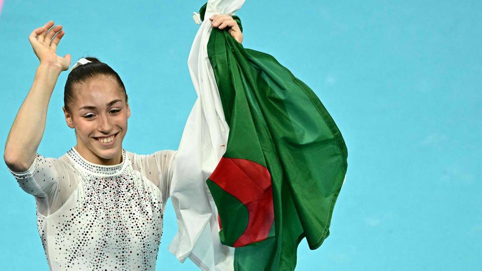 Algerian makes history with gymnastics gold at Olympics