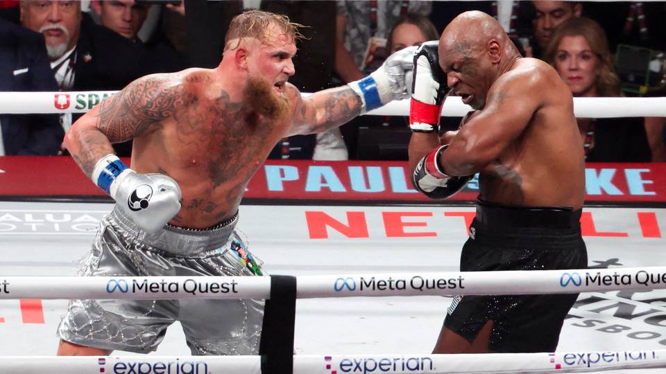 Jake Paul ya doke Mike Tyson a damben boksin