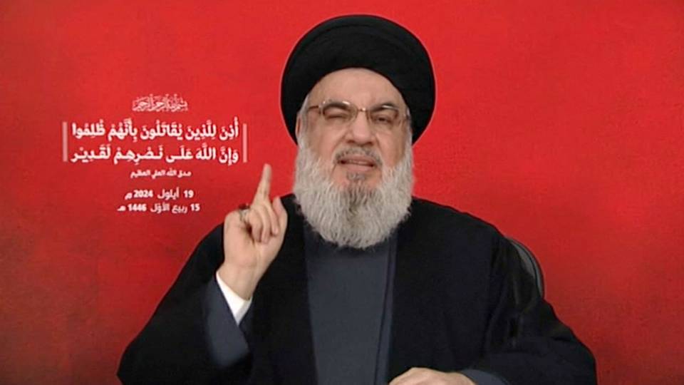 Kai-tsaye: Fashe-fashen na'ura a Labanon ƙaddamar da yaƙi ne: Shugaban Hezbollah
