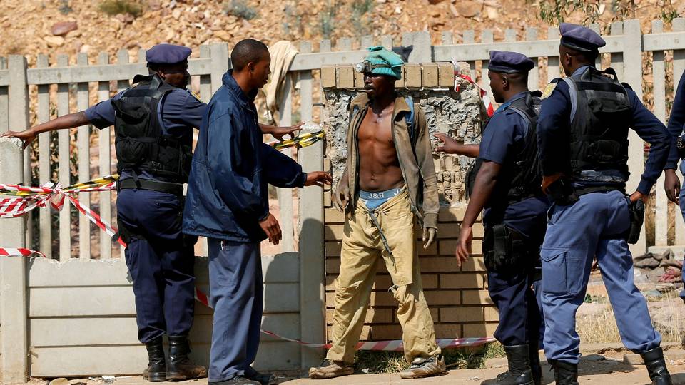 L'Afrique du Sud expulse des mineurs illégaux après un accrochage dans une mine souterraine
