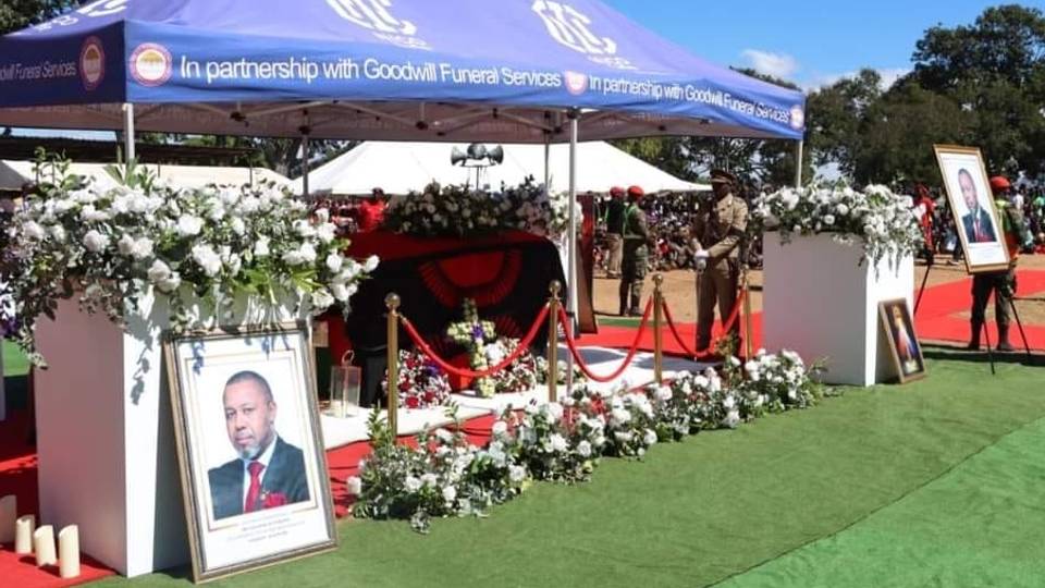 Malawi's Vice President Saulos Chilima buried