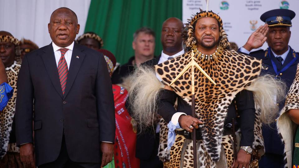 Ramaphosa warns on Zulu 'tensions' as king's reign in doubt