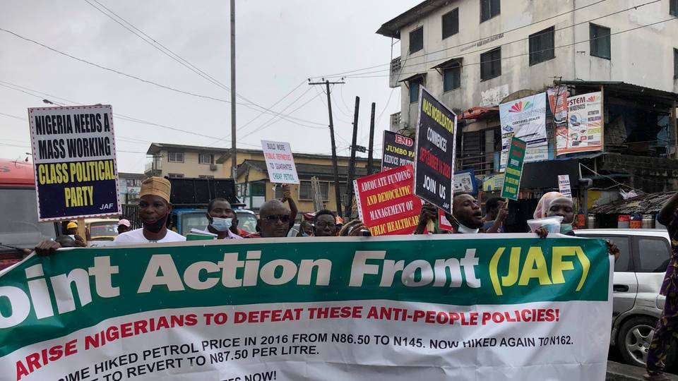 Nigeria power grid shut down as labour unions strike