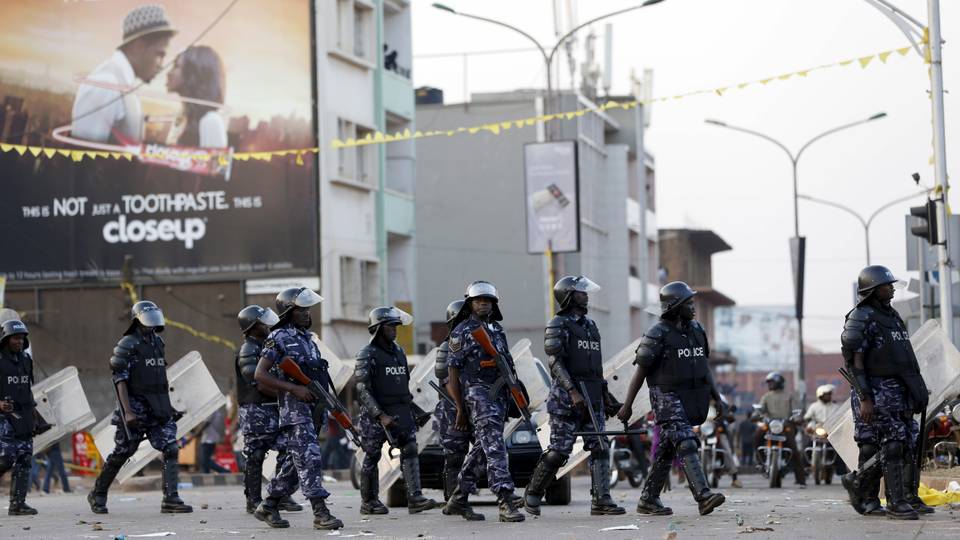 Manifestations en Ouganda : un dispositif de sécurité renforcé est déployé à Kampala
