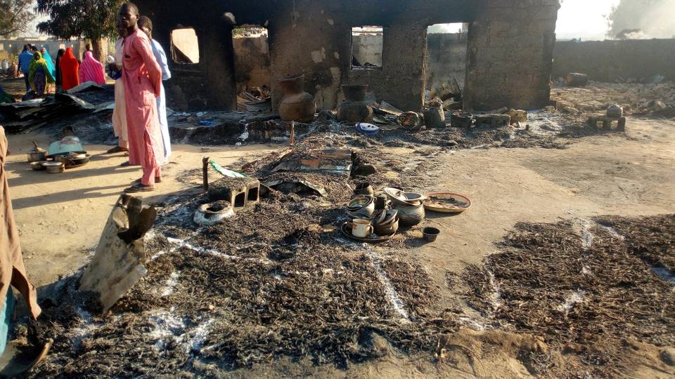 Gomman mayakan ISWAP sun mutu bayan fashewar nakiya a Borno