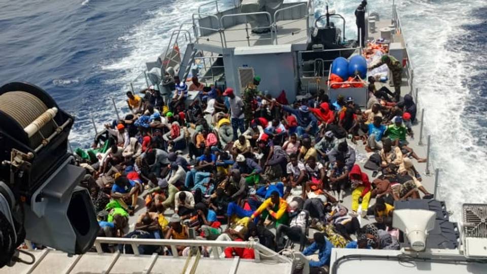 Senegal navy intercepts  200 Europe-bound migrants