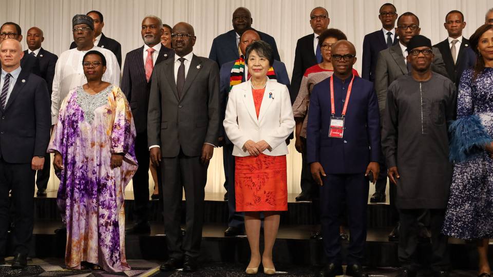 African foreign ministers in Japan for development summit
