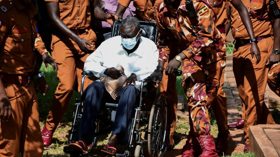 Ugandan opposition veteran Besigye charged with treason