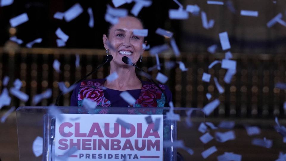 Claudia Sheinbaum devient la première femme présidente du Mexique