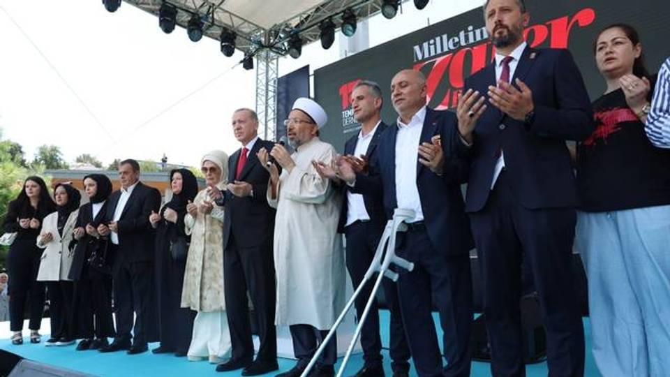'We will not stop defending July 15 with all our heart, strength' — Erdogan