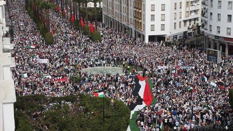 Des milliers de Marocains protestent après l'assassinat de Haniyeh