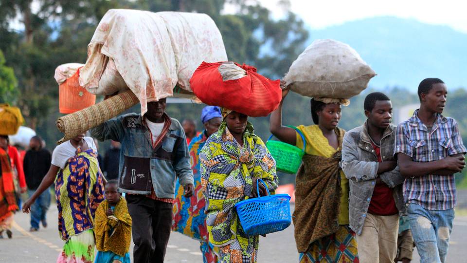 DRC: Thousands continue to flee as fighting worsens near Goma