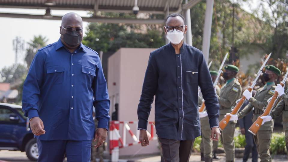 Rwanda, DRC presidents agree to de-escalate tensions: US